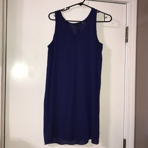 Dark blue dress